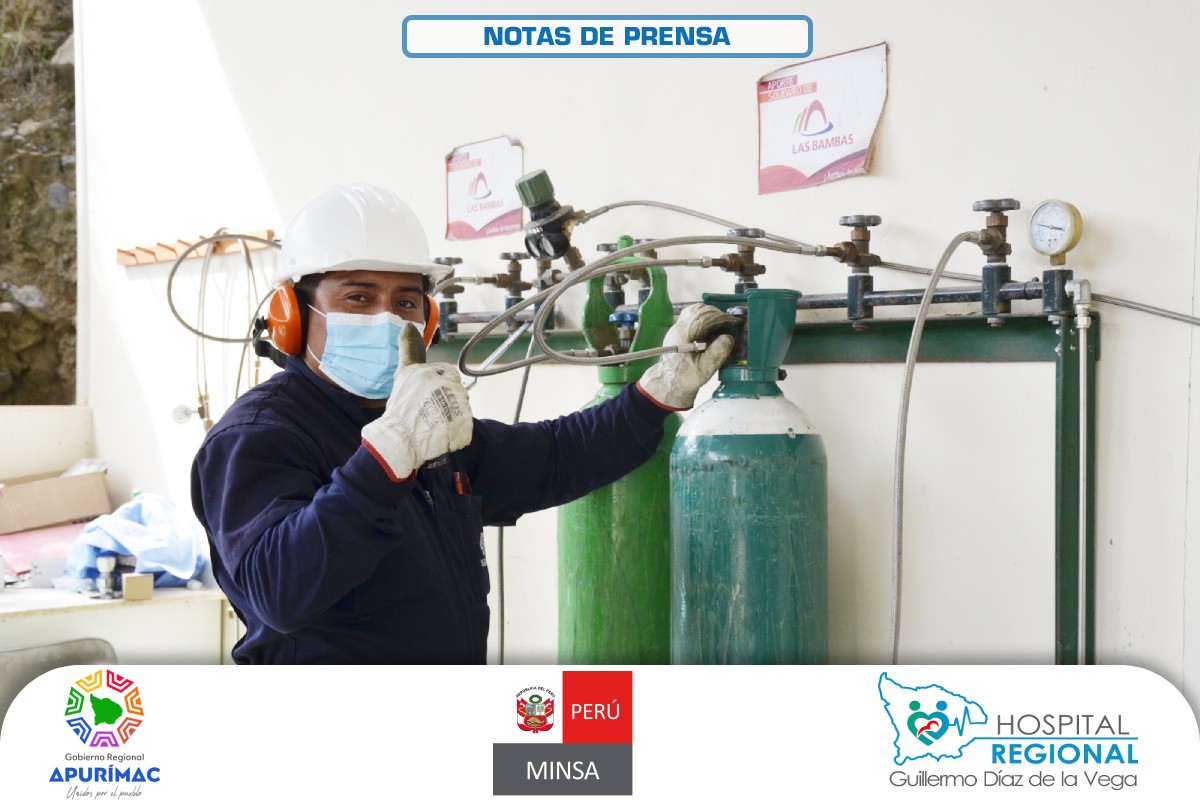 PLANTAS GENERADORAS DE OXIGENO DEL HOSPITAL VIENEN FUNCIONANDO CON NORMALIDAD